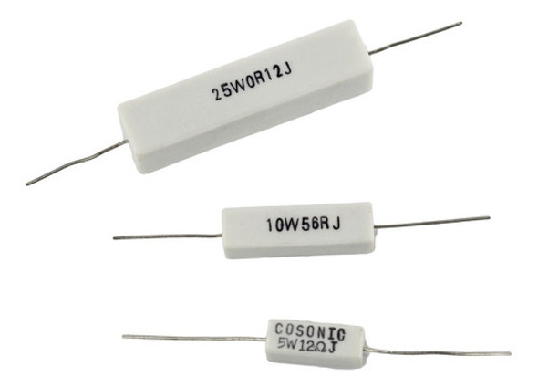 Resistencia Ceramica 25w X 10u ~ Sup Oferta Htec Electronica 1