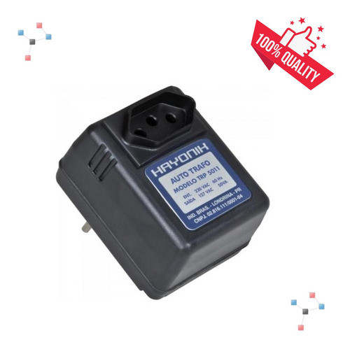 Auto Transformador Parede 220/127vac 50va Trp 5011 Hayonik 1