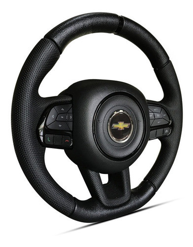 Volante Esportivo Black Controle De Som Gm Meriva Ano 2004 1