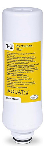 Aquatru - Prefiltro De Repuesto De 2 Etapas (etapas 1 Y 2) P 0
