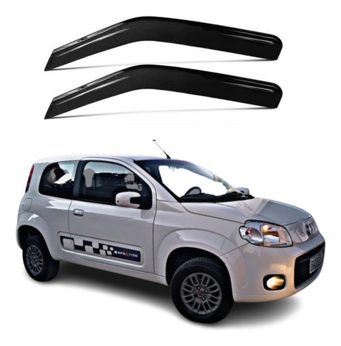 Calha De Chuva Ecoflex Fiat Uno Vivace 2010 A 2023 2 Portas 0