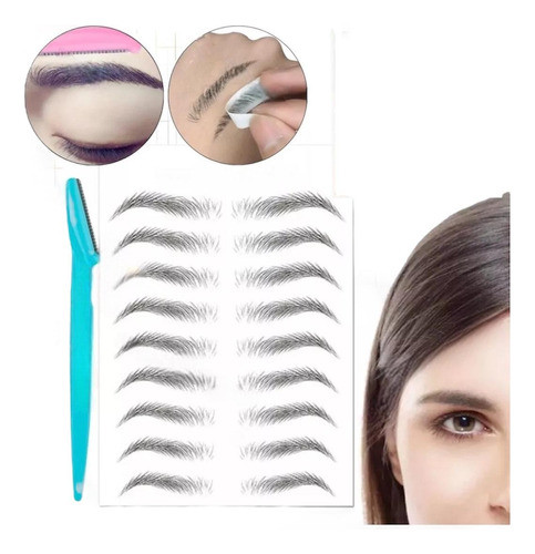Kit X2 Depilación Perfilador + Plancha Tatuaje De Cejas 1
