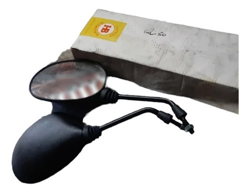 Juego De Espejos Zanella Sol 50/70 - Negros 0