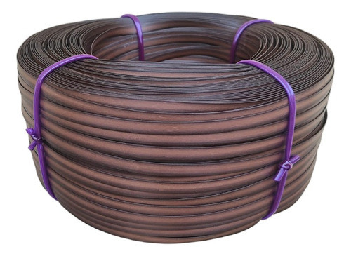 Fibra Sintética Junco Rattan 10mm Rolo 500m Argila 0