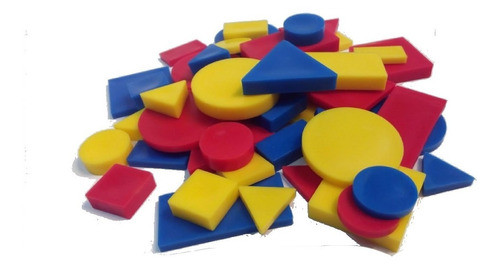 Bloques Logicos Dienens X 48 Piezas Plasticos. Mis Juguetes 0