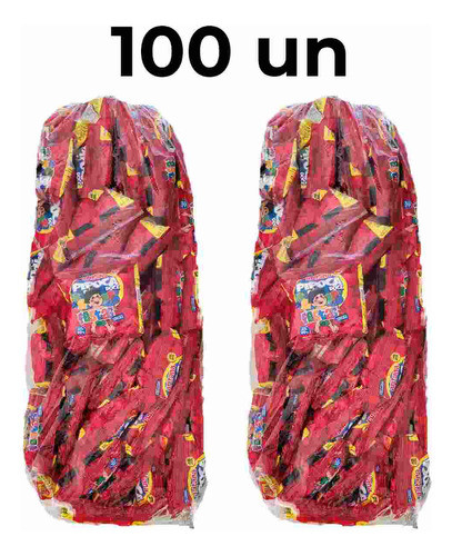 Pipoca Doce Aritana Festas, Fardo Com 100 Un De 10 Gramas 1