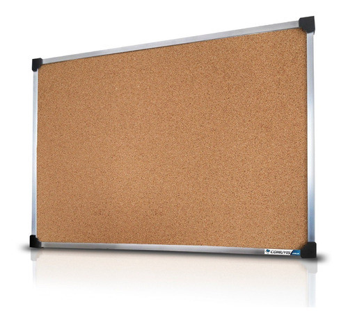 Pizarra De Corcho 30x40cm Marco De Aluminio+chinches 1