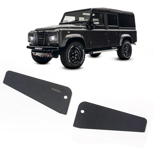 Máscara Farol Land Rover Defender Sobrancelha Bad Boy -preto 0