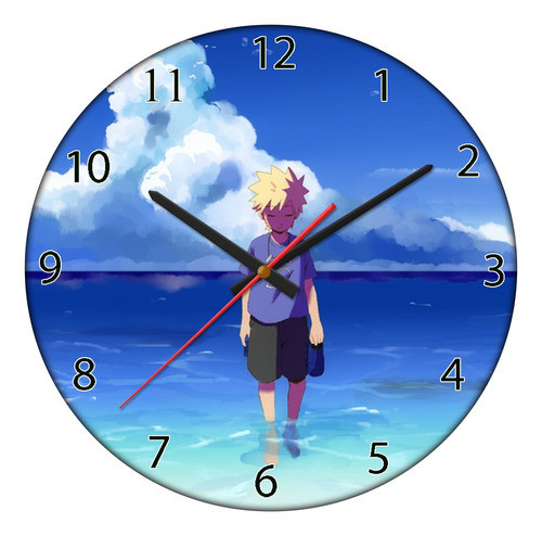 Reloj En Mdf De 3mm 40 Cm Diametro Naruto 09 0