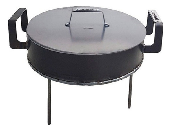 Disco Paellero 30 Cm. Brogas Con Tapa Y Patas Desmotables 0 Disco Paellero 30 Cm. Brogas Con Tapa Y Patas Desmotables 0