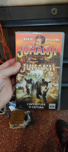 Película Jumanji  Vhs Idioma Italiano 0