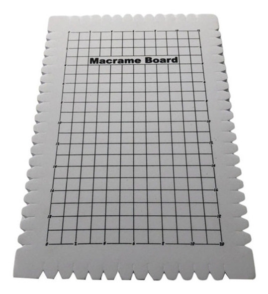 Placa Macramé Tapete W/grade 160x245x20mm Artesanais 0