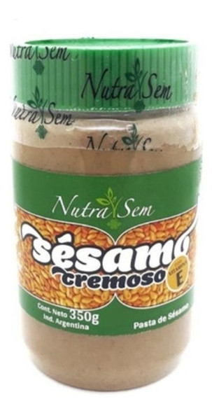 Pasta De Sesamo Cremoso Nutrasem 350g X 3 Unidades 1