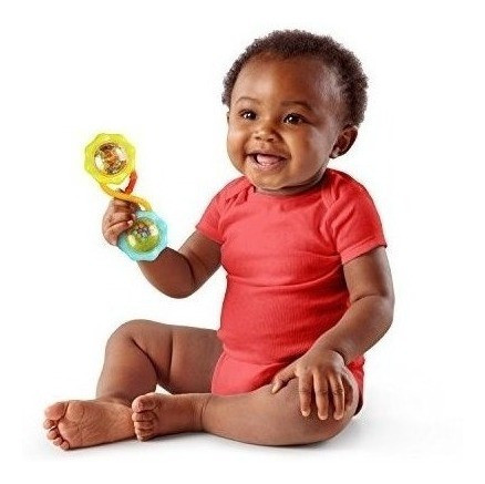 Brillante Comienza Sonajero Y Shake Barbell Sonajero 1