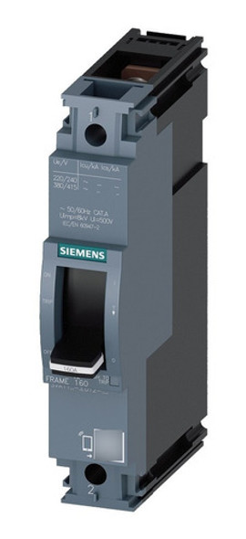 Interrupt Automatico 1p 16a 25ka Siemens 3va1196-3ed12-0aa0 0