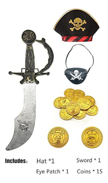 Simplecc Disfraz De Princesa Pirata Para Niña, 1