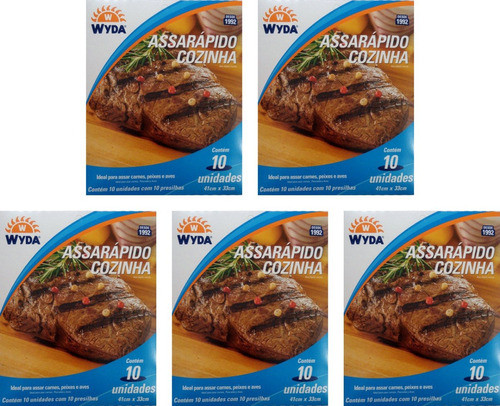 Saco Assarápido Wyda 33x41cm - 50 Unidades 0