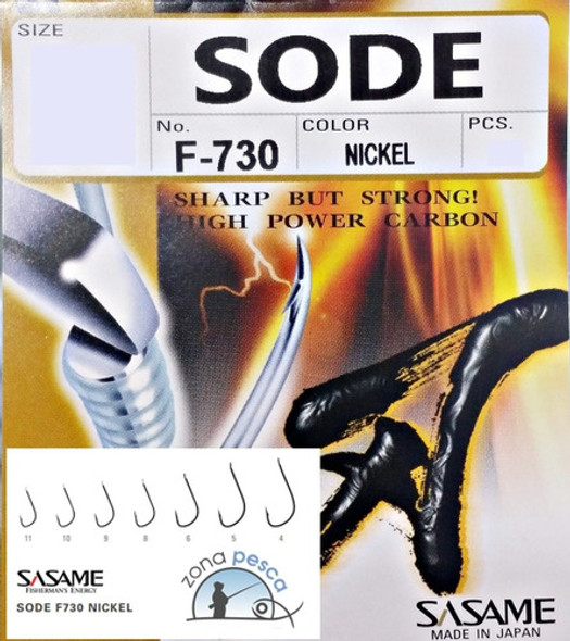 Anzuelo Sasame Sode F-730 Paleta N°24 Nickel 21u  Peje Japon 0