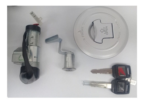 Kit De Llave Y Tambor Honda Invicta 150 Original Genamax 0