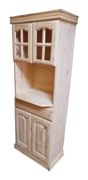 Despensero Pino Porta Microonda 0 Despensero Pino Porta Microonda 0