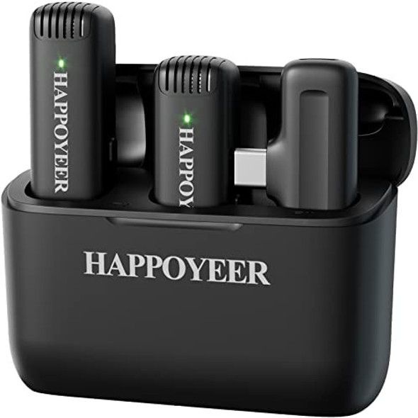 Micrófono De Solapa Inalámbrico Profesional 2 En 1 Para Mini 0