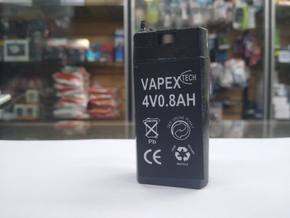 2 X Bat. 4v 0.8ah Vapex Electrolito Absorbido Gel Caballito 1