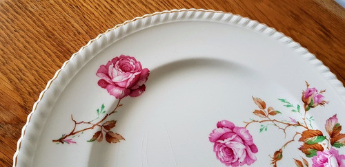 Plato Llano Para Masas Loza Inglesa Johnson Bros 25,5 Cm 1