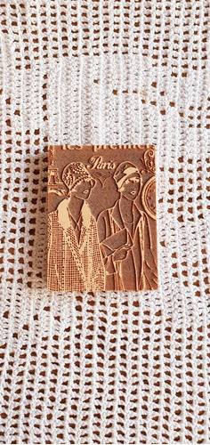 Sello Decorativo Goma - Mujeres Vintage Ii 9x7 1