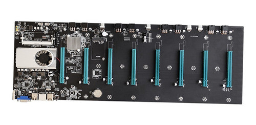 Motherboard Riserless S37 P/8gpu Minería Cpu Integrados. Rig 1