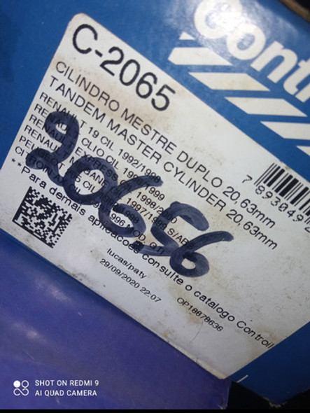 Controil Bomba De Freno Para Citroen Saxo 1