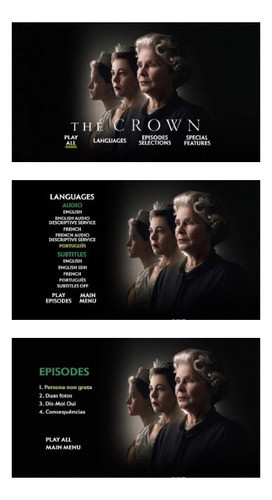 Dvd - The Crown 6ª Temporada Completa Final Sexta 1