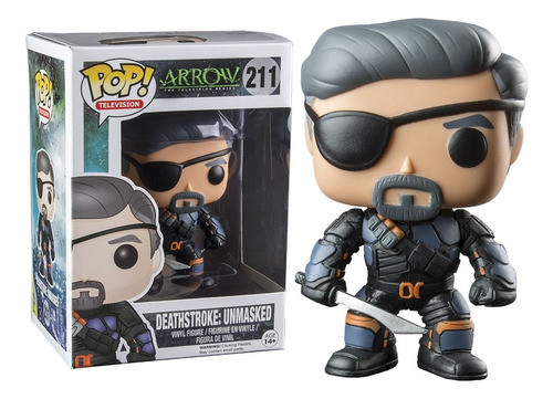 Funko Pop Dc Heroes Arrow Deathstroke Unmasked 0