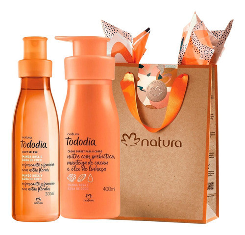Kit Mango Rosa Y Agua De Coco - Tododía Natura - Lvdm 0
