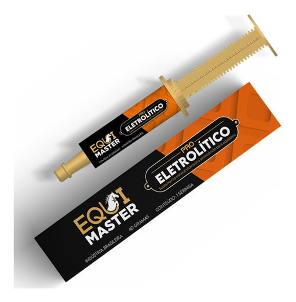 Equimaster Eletrolítico - Bisnaga 40 Gr - Cavalo Competição 0