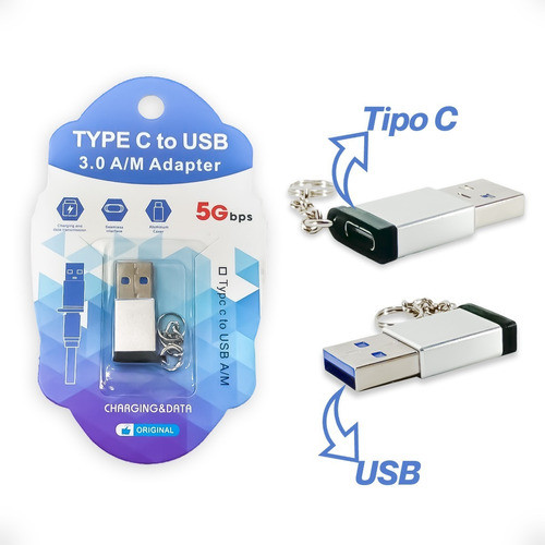 Adaptador Otg Usb Tipo C Hembra A Usb A Macho iPhone - Otec 1