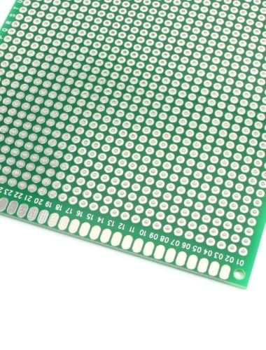 Los 8x12cm Doble Cara Protoboard Circuito Estañado Universal 1