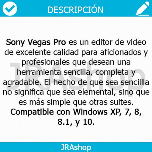 Editor De Video Profesional - V .egas Pro 15 Mas Extras 1
