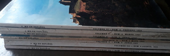 Lote X 7 Revista De Medicina Md En Español Años 60 1