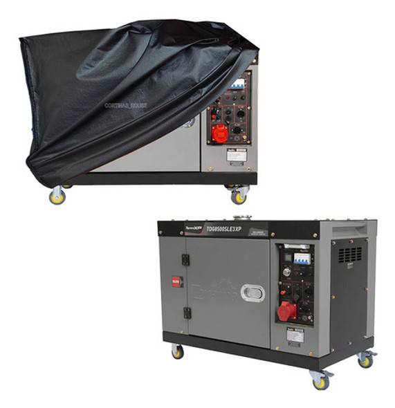 Capa Para Gerador De Energia A Diesel 7,5 Kva 1