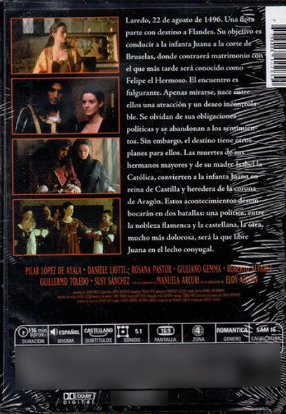 Juana La Loca - Dvd Nuevo Original Cerrado - Mcbmi 1