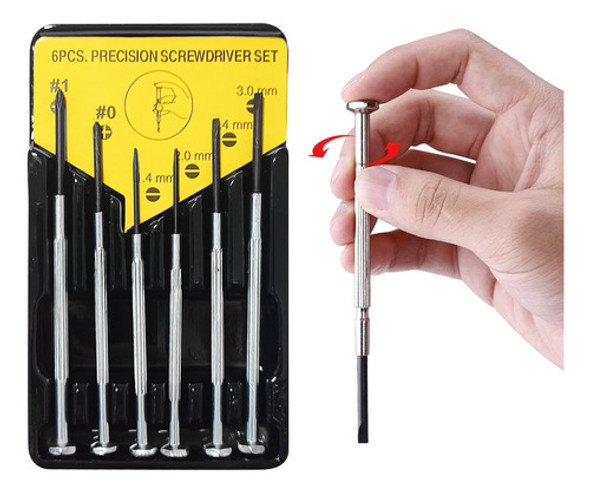Destornilladores Precision Perilleros Relojero X 6pcs 0