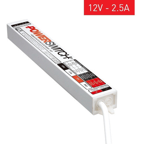 Fuente Switching Exterior 12v 2.5a Ip67 Tiras Led  Cctv 1