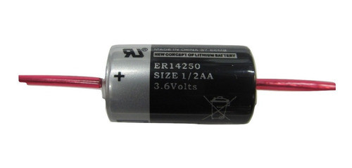 Pila Bateria Er14250 3.6v Litio Tamaño 1/2aa Eemb Fact A O B 0