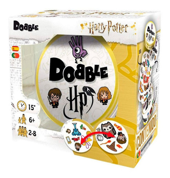 Dobble Version Harry Potter Juego De Cartas Orig. Top Toys 0