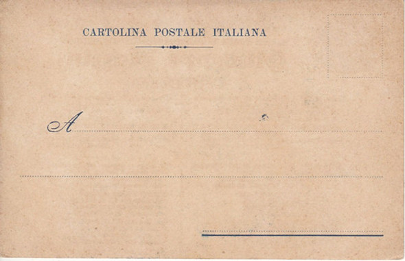 Masoneria Antigua Postal Italia Centenario De Mazzini 1905 1