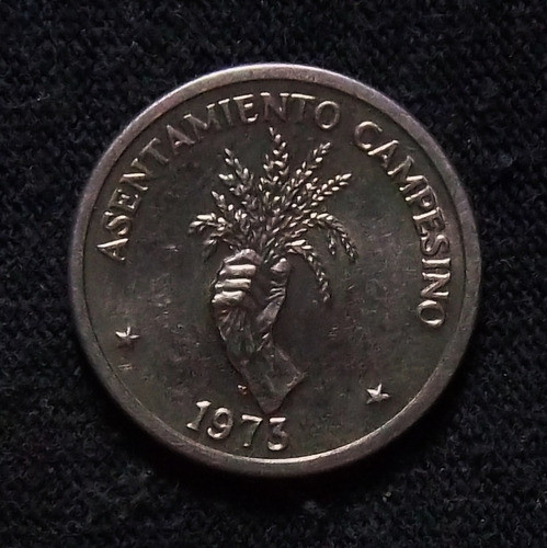 Panamá 2 1/2 Centésimos 1973 Sin Circular Km 32 Fao 0