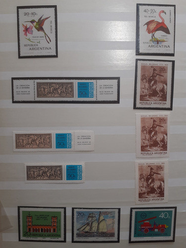 Filatelia Lote 23 Estampillas Mint Año 1970 Argentina 0