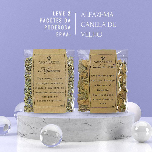Banho & Defumação De Ervas | Alfazema E Canela De Velho 1