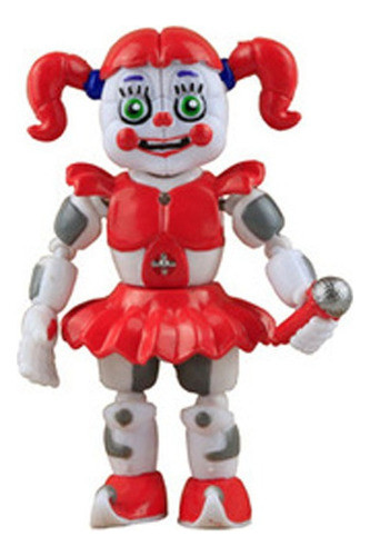 Fnaf Freddy Fazbear Bear Dolls Modelo Brinquedo Com Luz 5 Pe 1