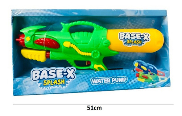 Pistola De Agua Super Gr En Caja Base-x Ar1 8472 Ellobo 1